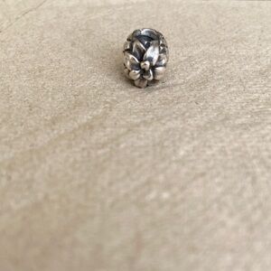 Pandora Sterling Silver Floral Bead